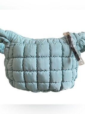 Free People movement quilted baby carryall sling bag